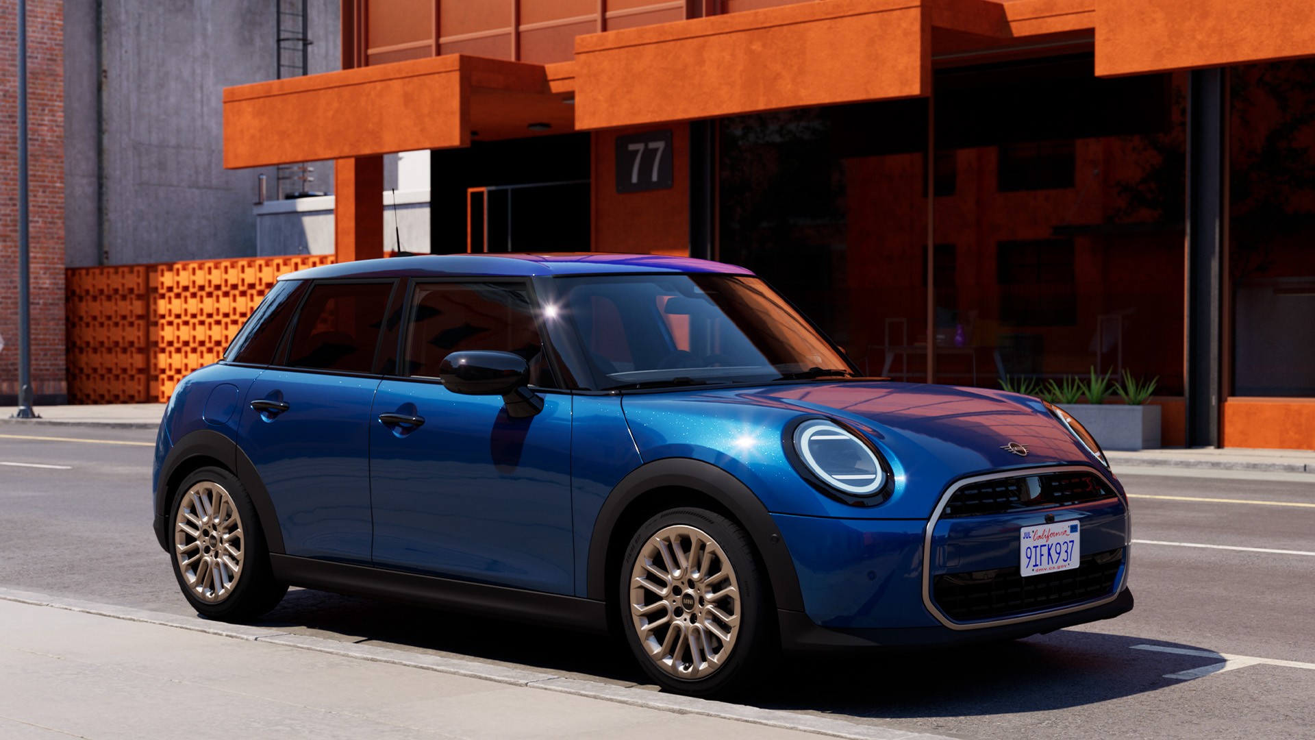 MINI Cooper 5 vrata - iskustvo vožnje - parking asistent